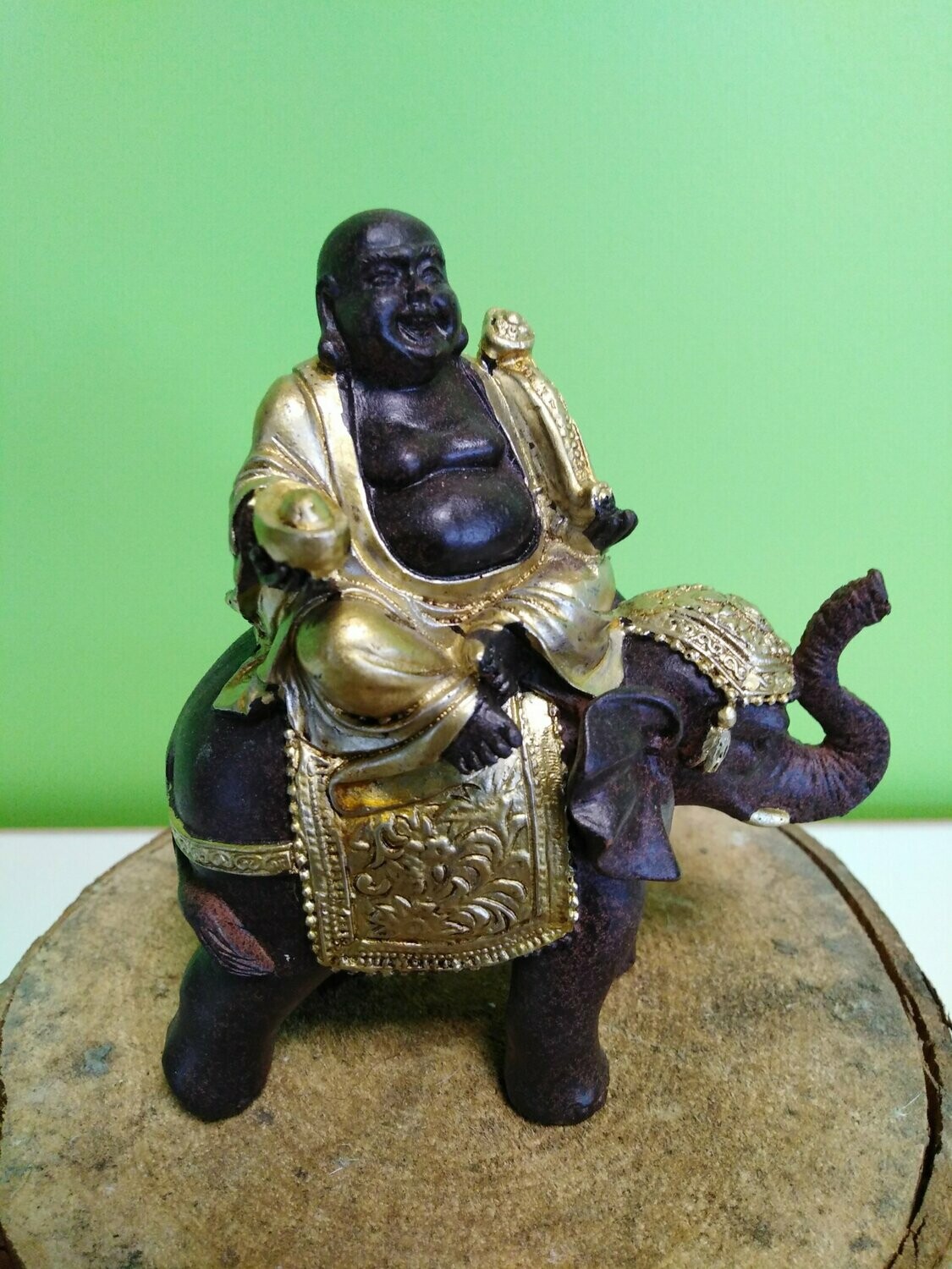 Bouddha et son éléphant