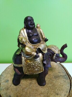 Bouddha et son éléphant