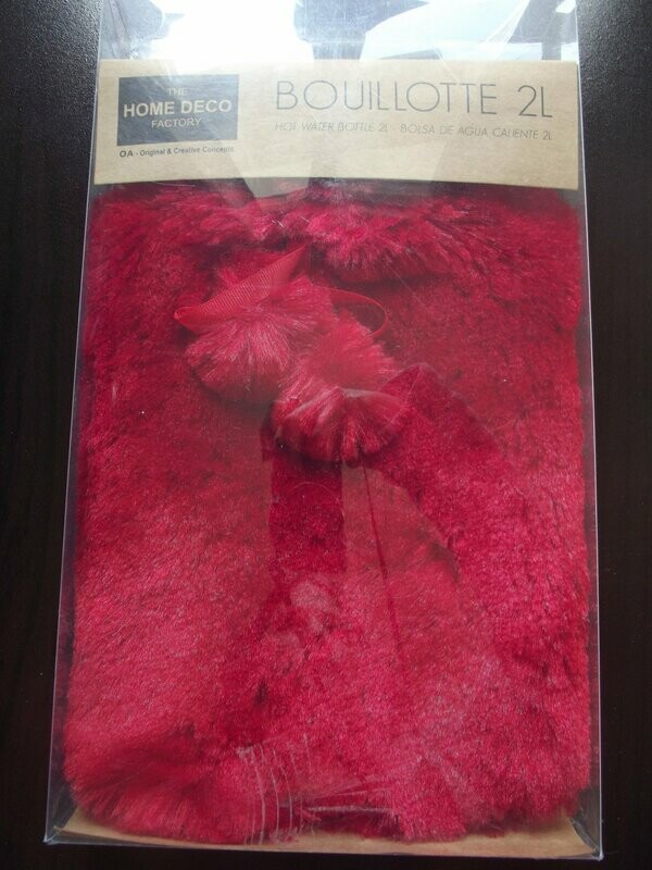 Bouillotte rouge