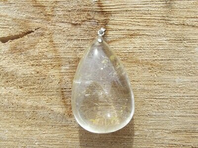 Pendentif quartz rutile