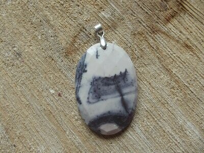 Pendentif jaspe porcelaine