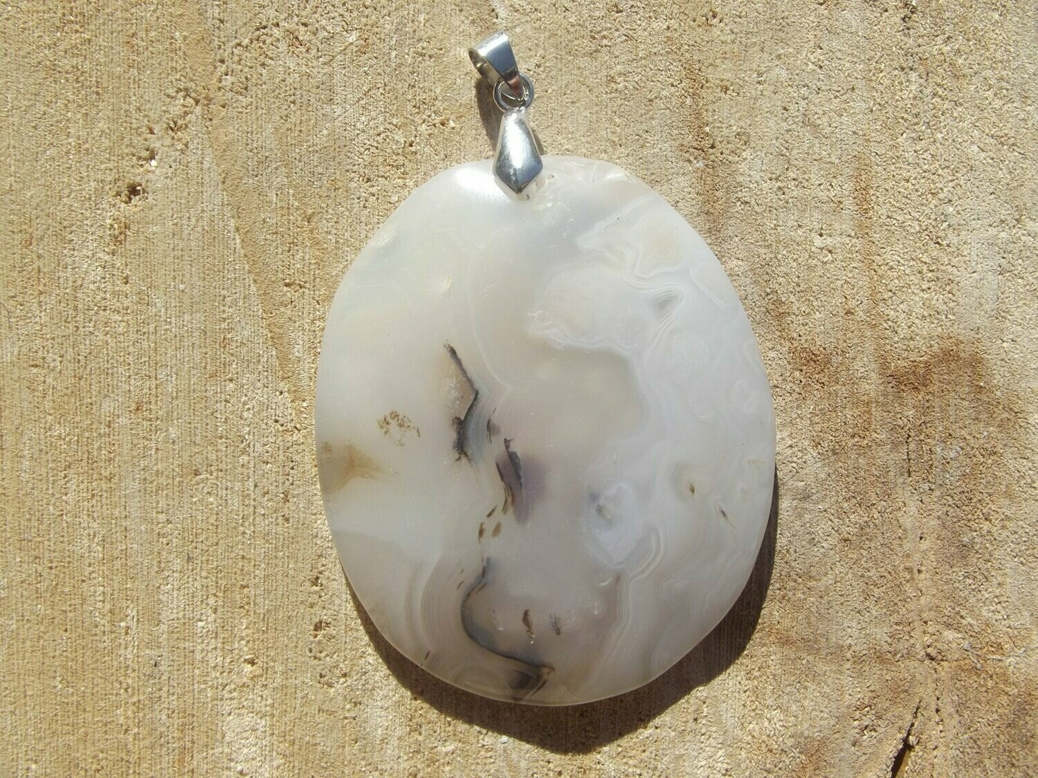 Pendentif agate du Montana