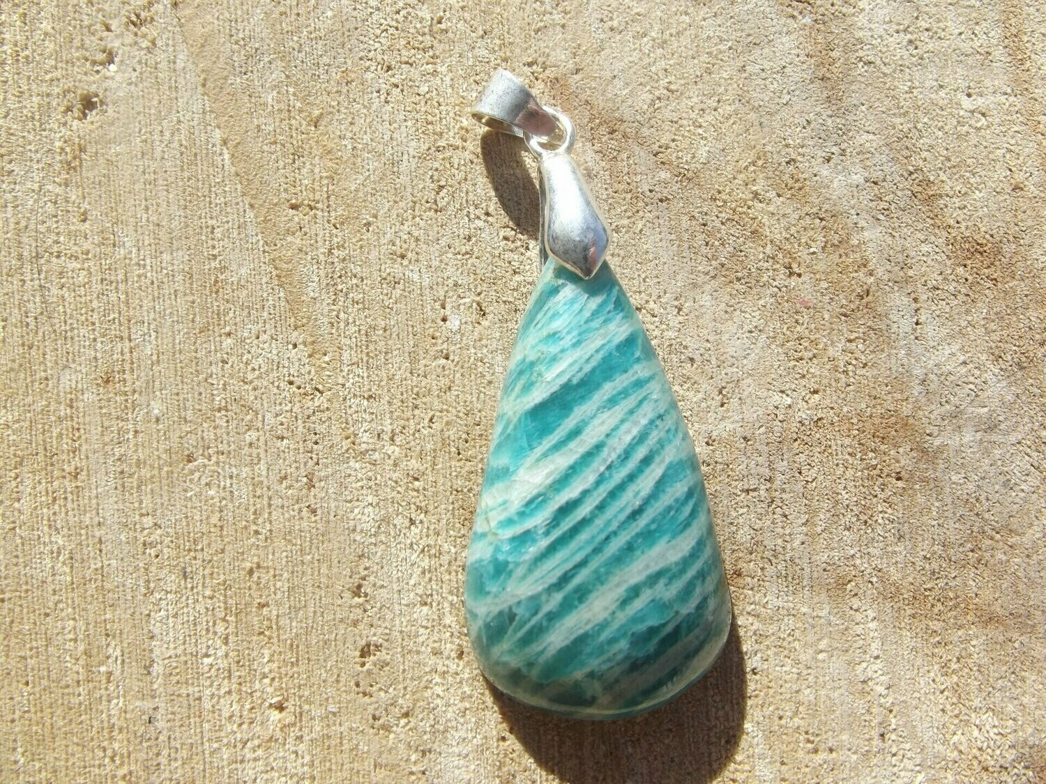 Pendentif amazonite
