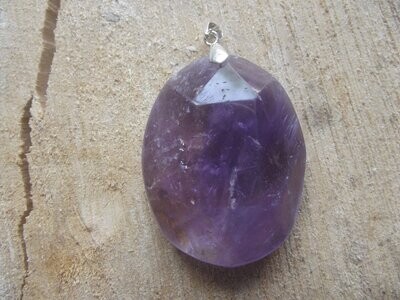 Pendentif amétrine facettée