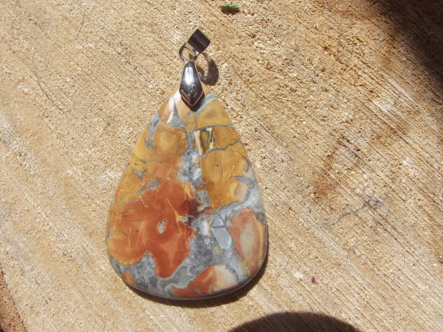 Pendentif jaspe Maligano