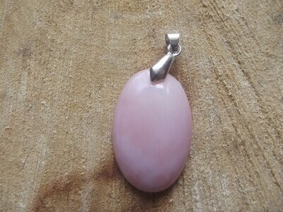Pendentif opale rose