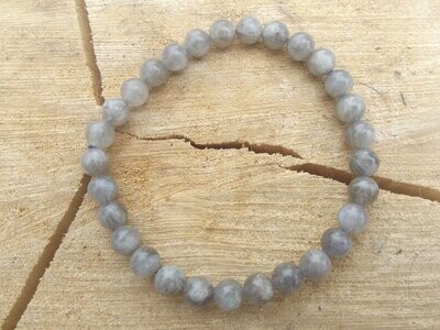 Bracelet labradorite 6 mm