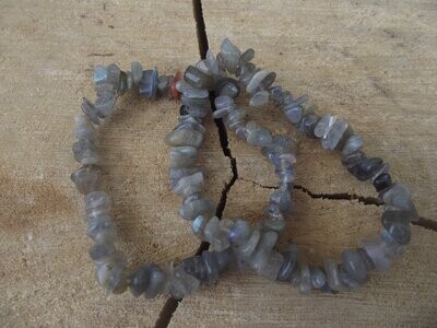 Bracelet chips labradorite