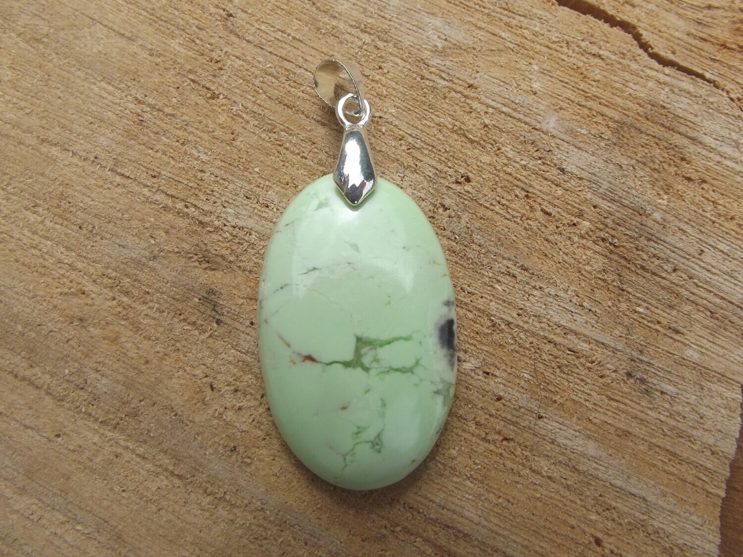 Pendentif magnésite citron