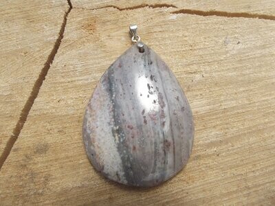Pendentif jaspe océan