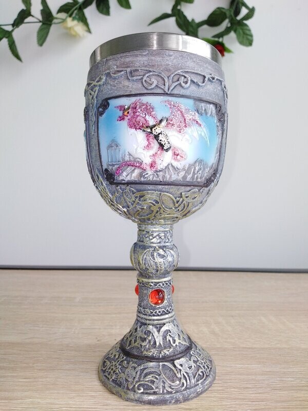 Calice dragon multicolore