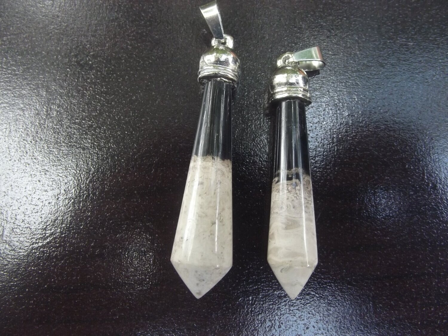 Pendentif bois fossile de palmier