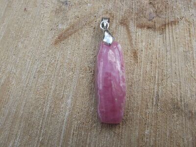 Pendentif rhodochrosite
