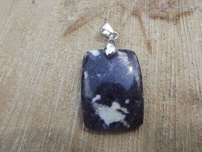 Pendentif lépidolite