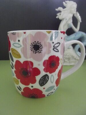 Tasse coquelicot