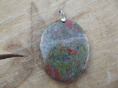Pendentif unakite