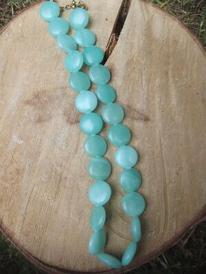 Collier en pastilles hémimorphite