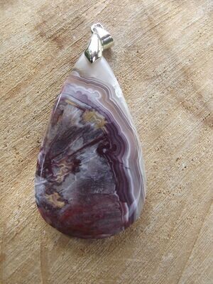 Pendentif agate crazy lace