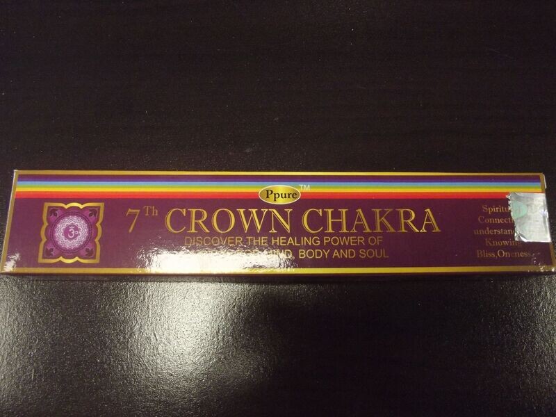 Bâtons d'encens pour le chakra couronne