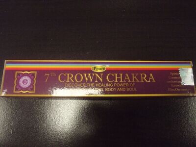 Bâtons d'encens pour le chakra couronne
