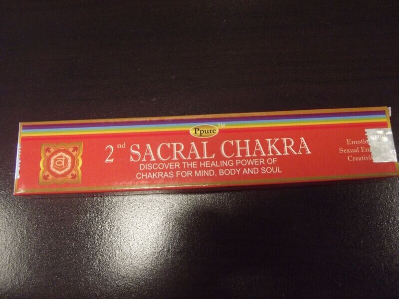 Bâtons d'encens pour le chakra sacré
