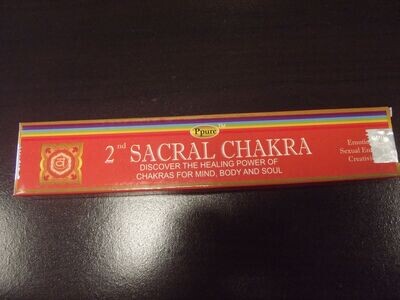 Bâtons d'encens pour le chakra sacré