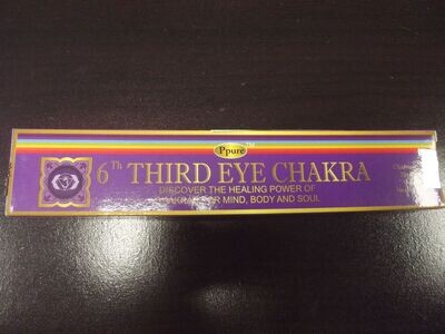 Bâtons d'encens pour le chakra du troisième œil