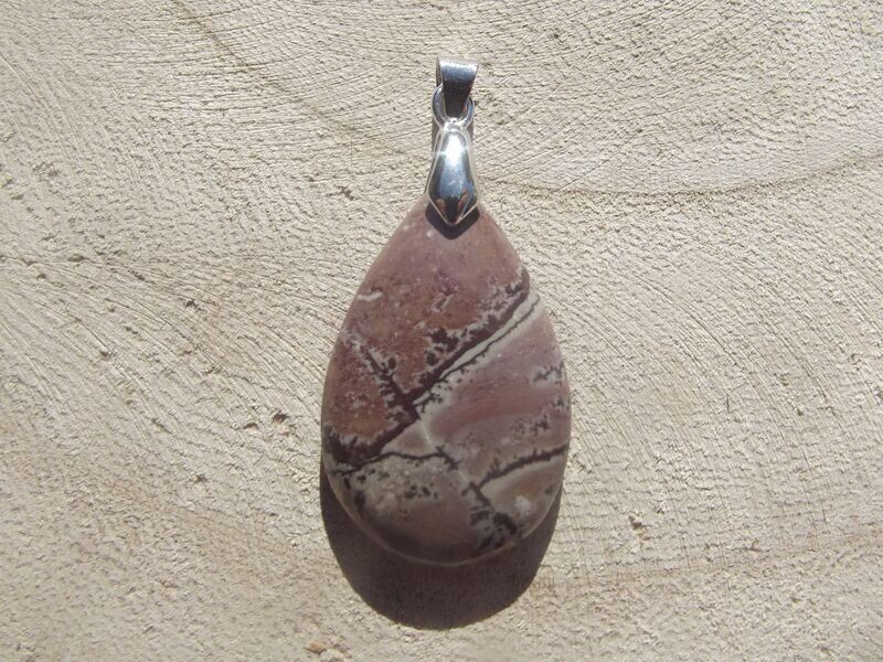 Pendentif jaspe sonora