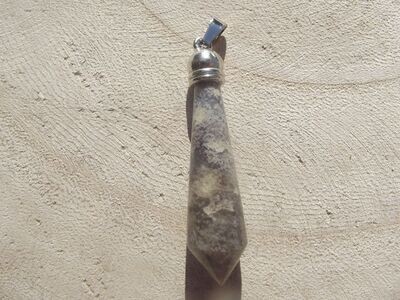 Pendentif agate mousse