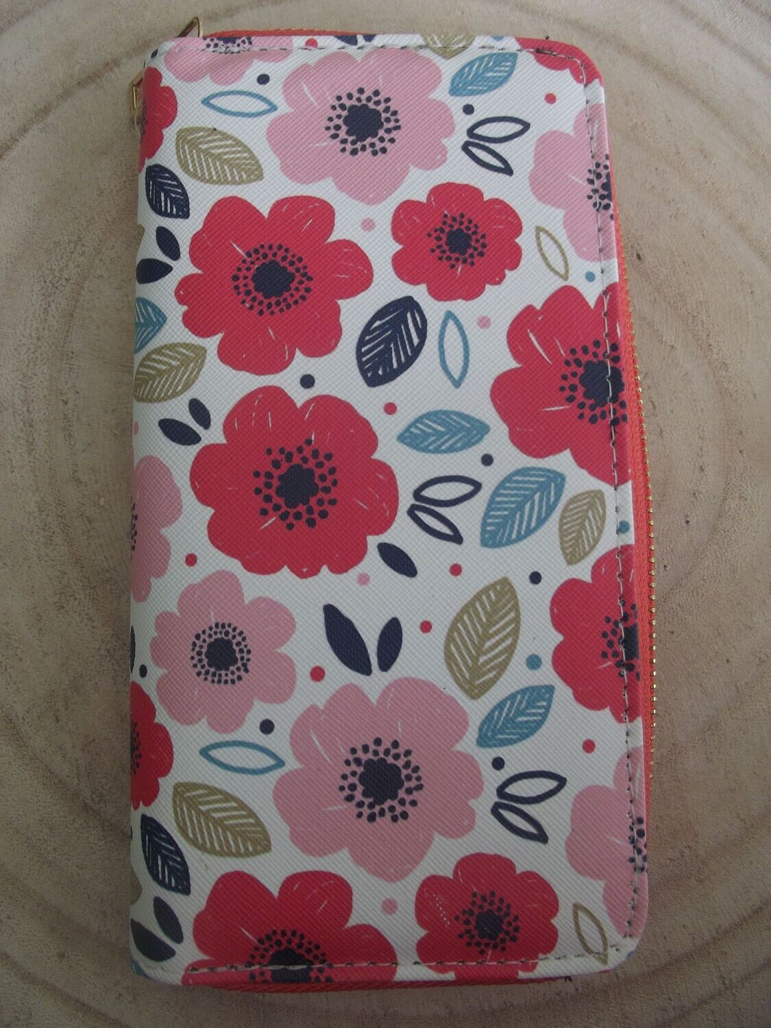 Portefeuille coquelicots