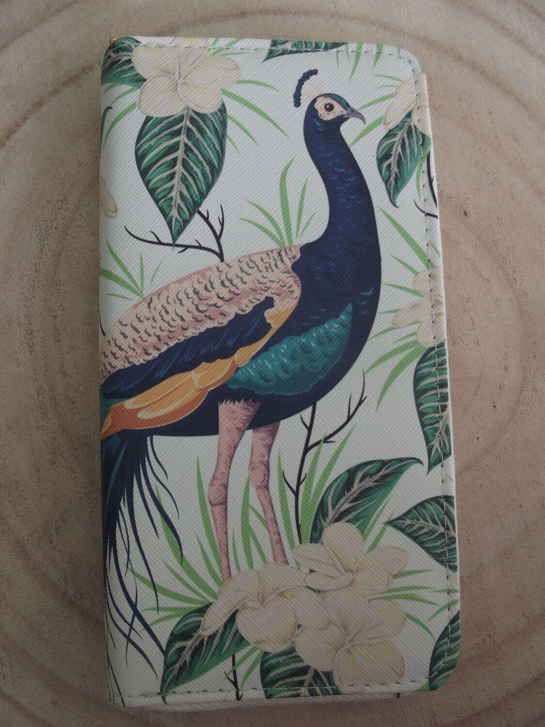 Portefeuille paon