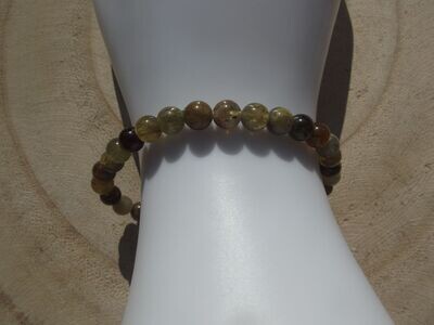 Bracelet grenat démantoïde