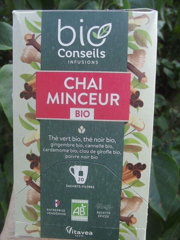 Infusion chaï minceur (date courte septembre 2025)