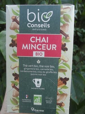 Infusion chaï minceur (date courte septembre 2025)
