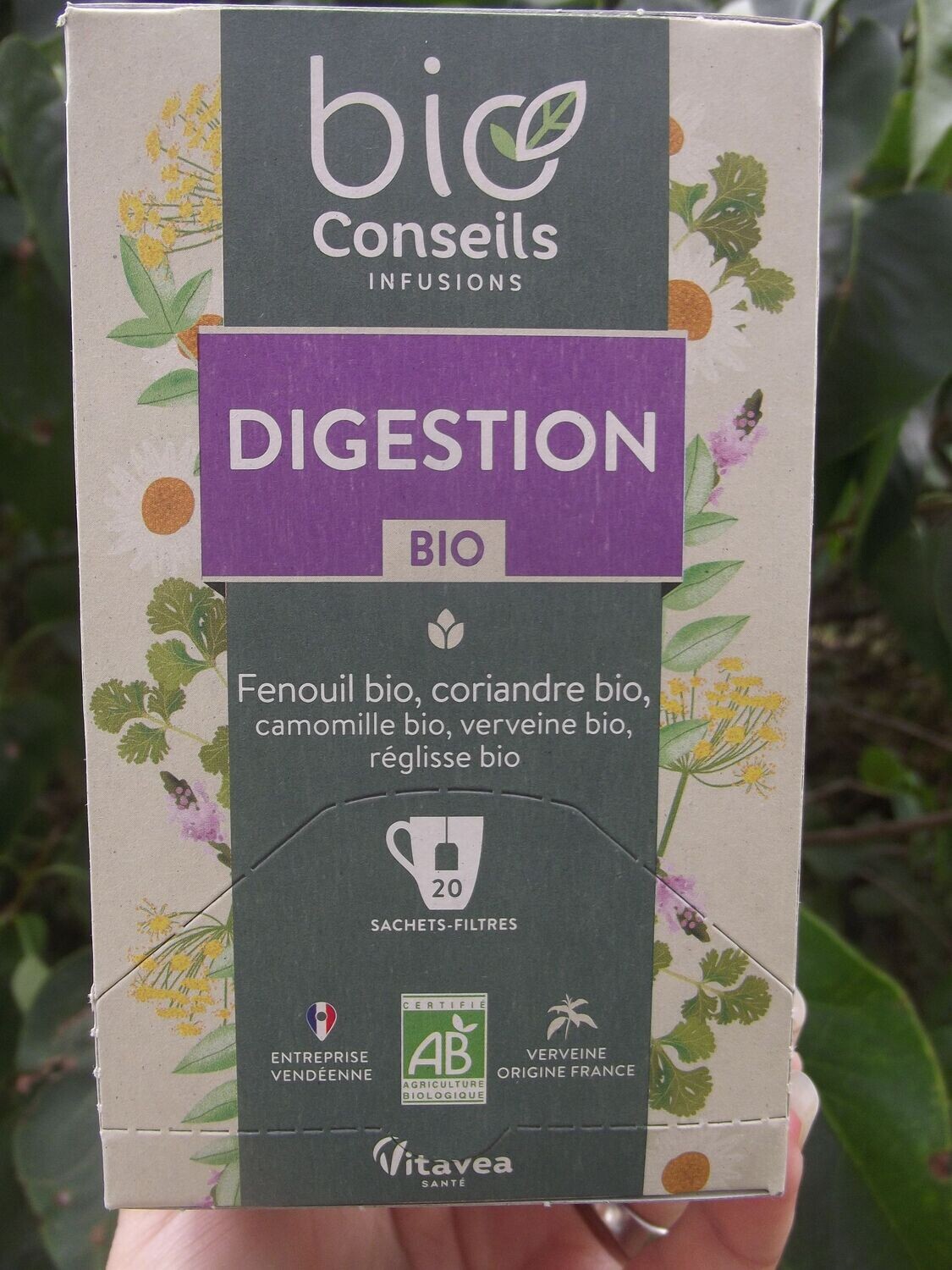 Infusion digestion (date courte juillet 2025)