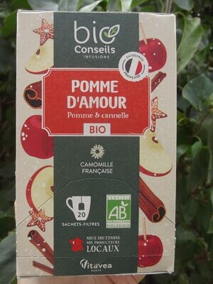 Infusion pomme d'amour
