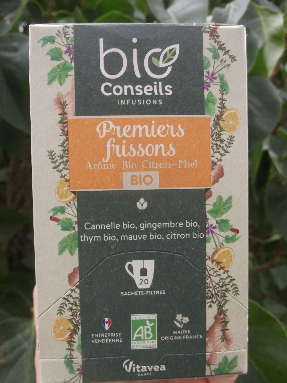Infusion premiers frissons (date courte  novembre 2025)