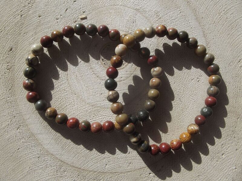 Bracelet jaspe Picasso