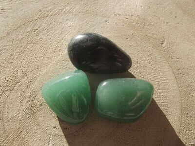 Aventurine verte en pierre roulée