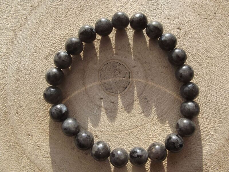 Bracelet homme larvikite
