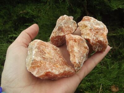 Calcite orange brute