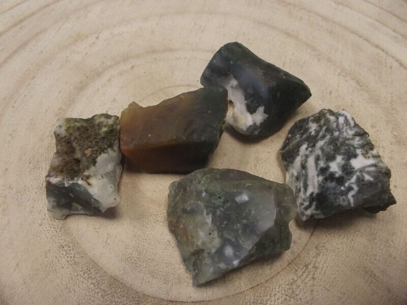 Agate mousse brute