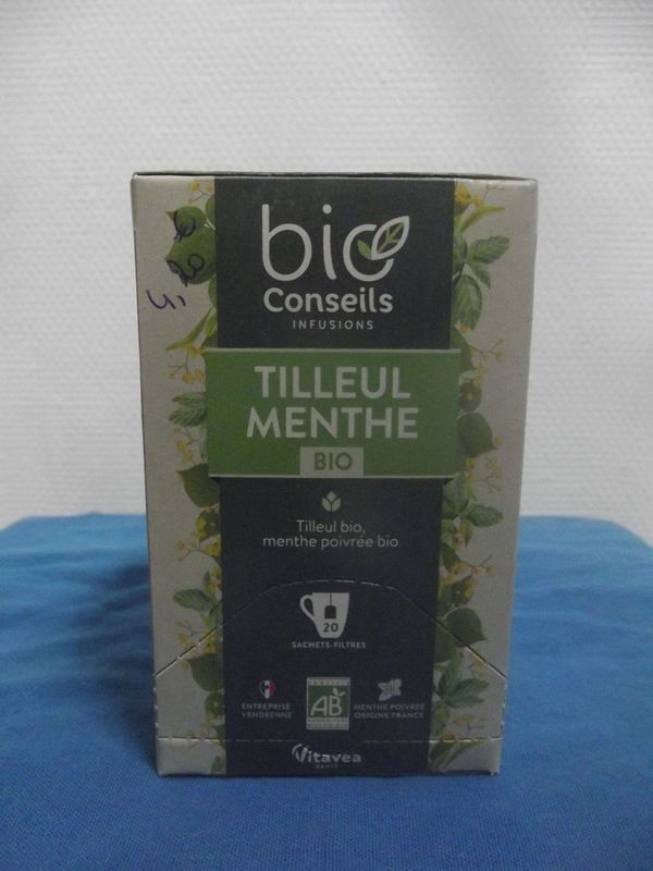 Infusion tilleul menthe
