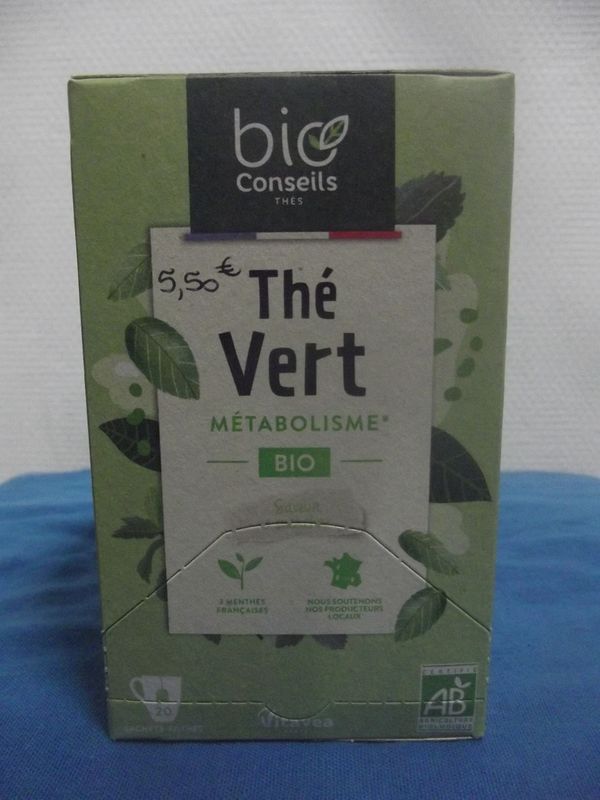Thé vert métabolisme