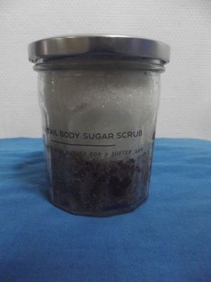 Gommage corporel au sucre parfum café