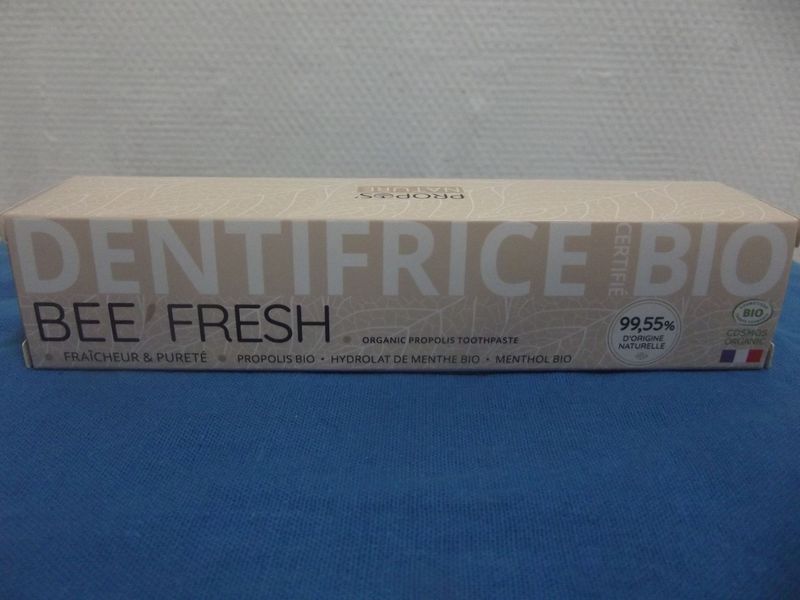 Dentifrice propolis et menthol BIO