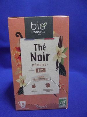 Thé noir vanille caramel