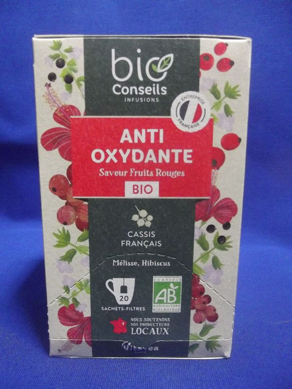 Infusion anti oxydante
