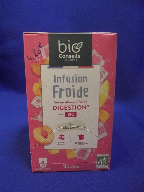 Infusion froide digestion