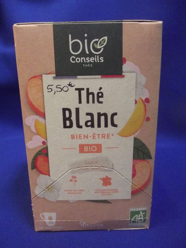 Thé blanc bien être